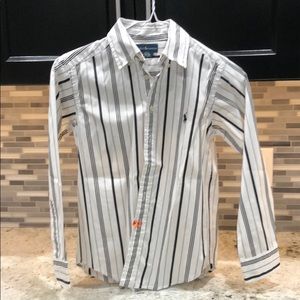 Ralph Lauren boys button up shirt size Small 8-10